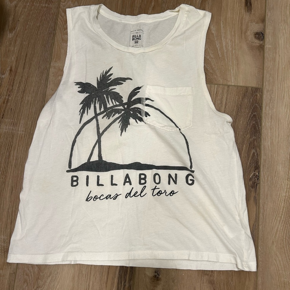 Billabong Cream Casual Tee